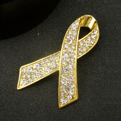 MZC Classic Logo Prossid naistele Parimad sõbrad Kristall rinnavähi nööpnõelad Meeste Pulmapeo Ehted Prossid Ehted Aksessuaar