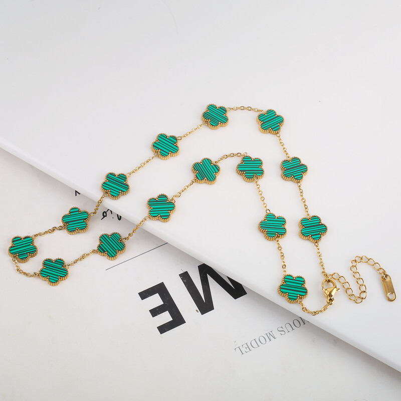 15 lille New Plant Ploom Blossom, ühepoolse kestaga pikk kampsun, 45 cm, naiste uus disain, loominguline ehtekink