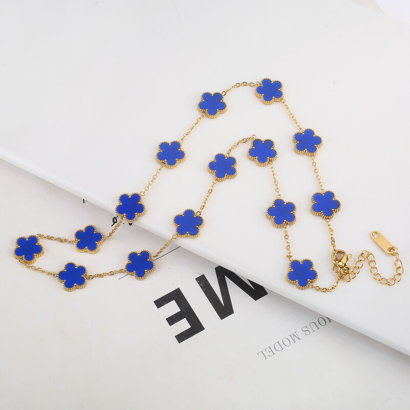 15 lille New Plant Ploom Blossom, ühepoolse kestaga pikk kampsun, 45 cm, naiste uus disain, loominguline ehtekink