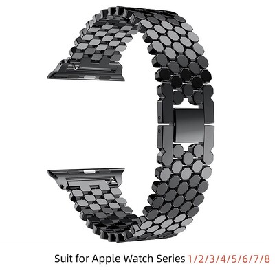 Roostevabast terasest kellarihm Apple Watchi seeriale 8 7 6 5 4 3 2 1 SE metallist rihm IWatch Ultra Rihma jaoks 49mm 45mm 40mm 44mm 42mm