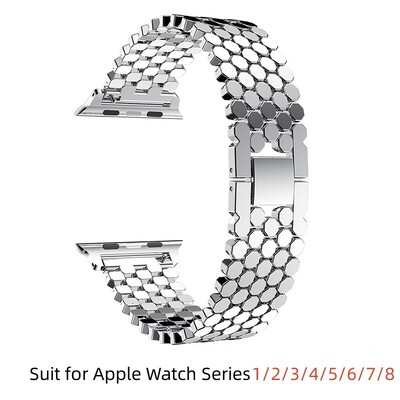 Roostevabast terasest kellarihm Apple Watchi seeriale 8 7 6 5 4 3 2 1 SE metallist rihm IWatch Ultra Rihma jaoks 49mm 45mm 40mm 44mm 42mm