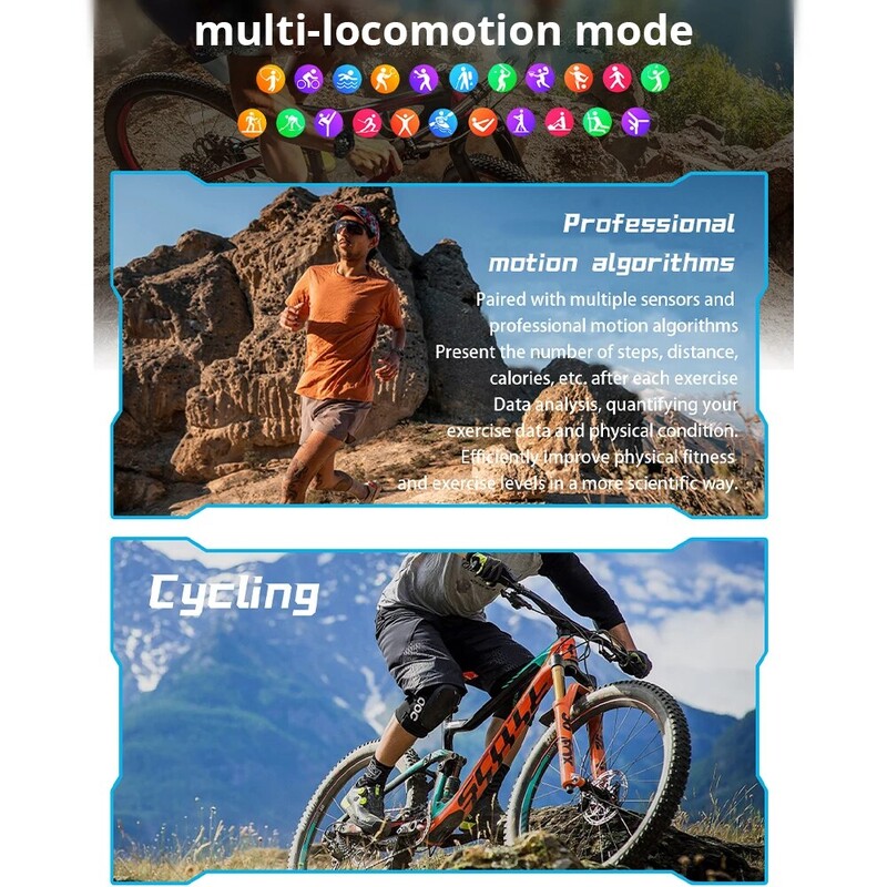 Nutikell COLMI V70 meestele, ülisuur HD AMOLED ekraan, Bluetoothi kõnekell, tervise ja treeningu jälgimise nutikell