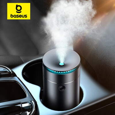 Baseus Car Diffuser Humidifier Auto Purifier Air Purifier Aromo Air Freshener with LED Light For Car Aroma Aromatherapy Diffuser