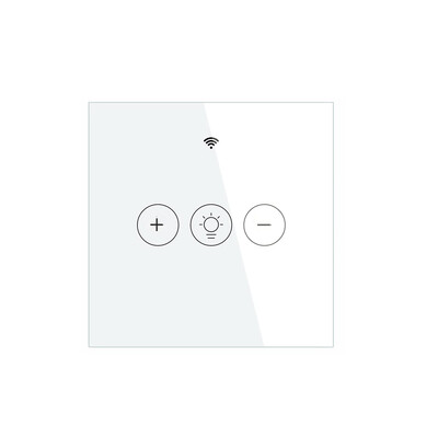 Tuya WiFi Smart Dimmer Switch Light Wireless Touch Priteming Wall Control LED nuotolinio valdymo pultas ĮJUNGTAS / Išjungtas EU 220V Dirbkite su Alexa Google Home