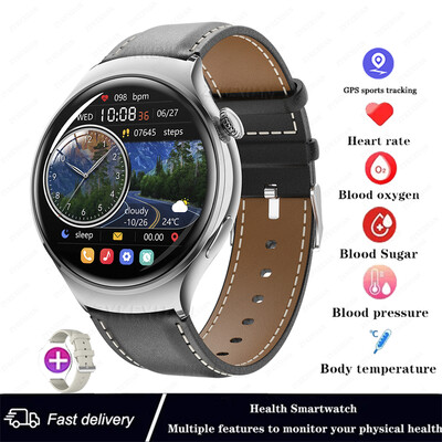 Skirtas HUAWEI 2024 naujam laikrodžiui GT4 Mini Smart Watch Women AMOLED NFC GPS širdies ritmo laikrodis BT Call IP68 vandeniui atsparus moteriškas išmanusis laikrodis + dėžutė