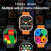 W69 hulgimüük Smart Watch Microwear 2GB ROM Series 9 2.2 IP68 49mm Bluetooth CallNFC GPS Track Meeste sport naiste nutikell