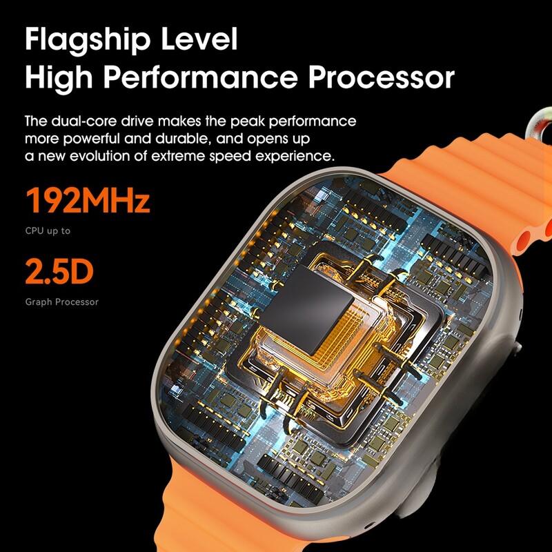 W69 hulgimüük Smart Watch Microwear 2GB ROM Series 9 2.2 IP68 49mm Bluetooth CallNFC GPS Track Meeste sport naiste nutikell