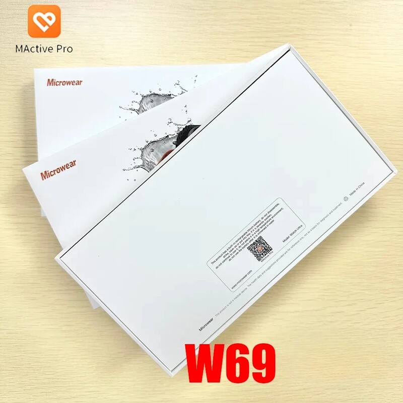 W69 hulgimüük Smart Watch Microwear 2GB ROM Series 9 2.2 IP68 49mm Bluetooth CallNFC GPS Track Meeste sport naiste nutikell