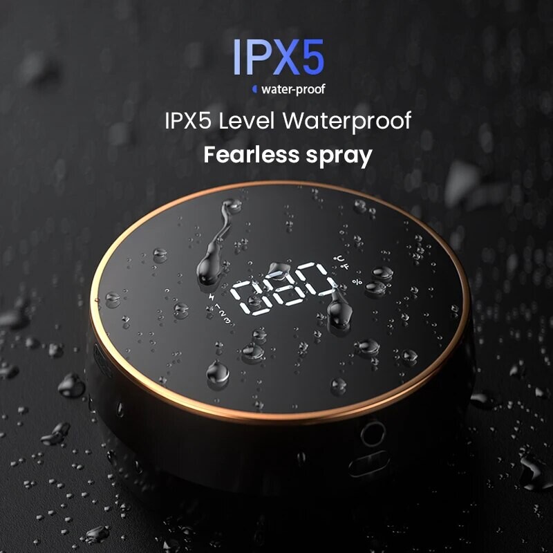 Distribuitoare automate de săpun cu spumă cu montare pe perete Afișaj cu LED-uri pentru temperatură Aparat electric de spumă cu senzor infraroșu fără atingere Dispens lichid