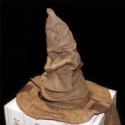 Ταινίες μόδας Witch Wizard Hat Potters Διαλογής Καπέλο Δερμάτινο Halloween Party Props Dress Up Καπέλο Ανδρικά Αξεσουάρ κοστουμιών Cosplay