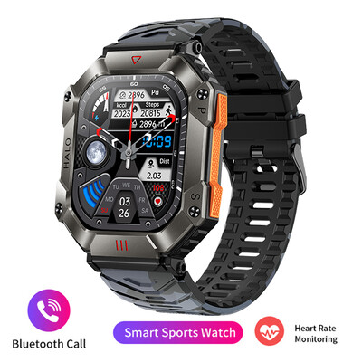 2023 Νέο ανδρικό έξυπνο ρολόι Πυξίδα GPS Movement Track Smartwatch 650 mAh Μεγάλη μπαταρία Ανθεκτικά Στρατιωτικά Έξυπνα Ανδρικά Ρολόγια