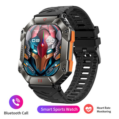 2023 Νέο ανδρικό έξυπνο ρολόι Πυξίδα GPS Movement Track Smartwatch 650 mAh Μεγάλη μπαταρία Ανθεκτικά Στρατιωτικά Έξυπνα Ανδρικά Ρολόγια