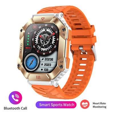 2023 Νέο ανδρικό έξυπνο ρολόι Πυξίδα GPS Movement Track Smartwatch 650 mAh Μεγάλη μπαταρία Ανθεκτικά Στρατιωτικά Έξυπνα Ανδρικά Ρολόγια
