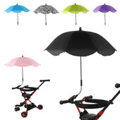 Universal Baby Car Karm Umbrella Adjustable Shade Umbrella Uv Sunshade for Stroller Accessories Sun Visor Portable Parasol Items