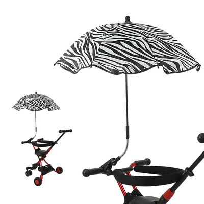 Universal Baby Car Karm Umbrella Adjustable Shade Umbrella Uv Sunshade for Stroller Accessories Sun Visor Portable Parasol Items