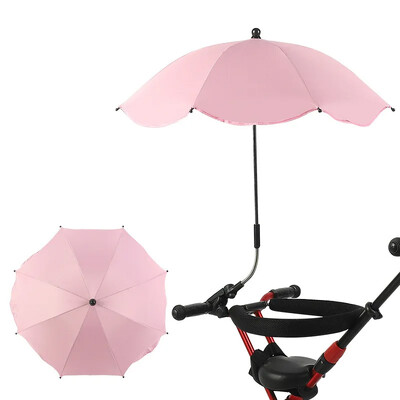 Universal Baby Car Karm Umbrella Adjustable Shade Umbrella Uv Sunshade for Stroller Accessories Sun Visor Portable Parasol Items