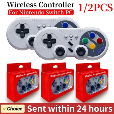 1-4PCS Retro Wireless Game Console Mini Video Console with Game Player Wireless Game Controller για Nintendo Switch & Windows PC