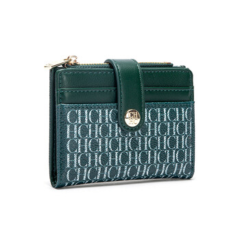 CHCH Fashion Classic Retro Ανδρικό και Γυναικείο Universal Wallet Letter Printed Portable Card Bag Zero Wallet Wallet