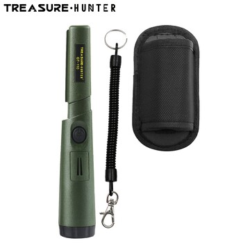 Treasure Hunter GT110 Ръчен метален детектор Pinpointer Pointer Probe Защита от надраскване Метална точка Водоустойчиво сканиране на 360 градуса