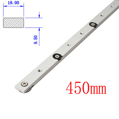 Alumiiniumisulamist T-roomikud pilu kaldtee ja kaldvarras liugur Lauasaag kaldvarraste gabariidiga varda puidutöötlemistööriist, kasutuskindel