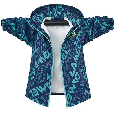 Boys Fashion Outdoor Jacket Χοντρό χειμωνιάτικο αδιάβροχο τζάκετ για παιδιά ζεστά ρούχα Φθινοπωρινό παλτό με κουκούλα για αγόρια