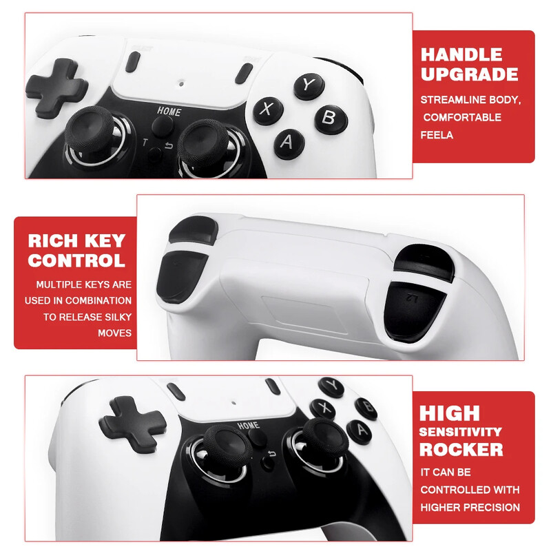 P5 PRO konzola za videoigre 2.4G Double Wireless Controller Game Stick 4K 41000 Games 128GB Retro GD10 Games Boy Božićni dar