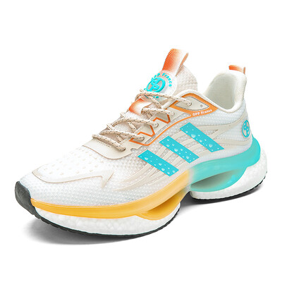 Paarjalatsid Meeste jalanõud Sport Vabaajajalatsid Moekingad Jooksujalatsid nööriga popkornist tald võrkkangas naiste lennujalatsid