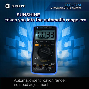 SUNSHINE dt 17n Εύρος πολυμέτρων οθόνη LCD Πολύμετρο Αυτόματο ψηφιακό πολύμετρο είναι 35/6 αυτόματο ψηφιακό εργαλείο δοκιμής οργάνων