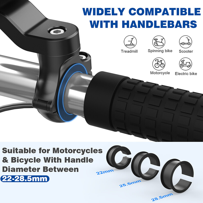 Veekindel mootorratta telefonihoidja 20W PD kiirlaadija 15W juhtmevaba laadija hoidja hälli jalgrattakinnitusalus iPhone Xiaomi jaoks