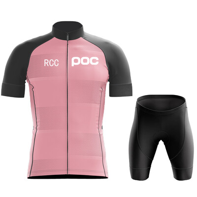 RCC POC Колоездачна Джърси Комплект лигавници MTB Униформа Велосипедно облекло Бързосъхнещо велосипедно облекло Дрехи Мъжки къси Maillot Culotte