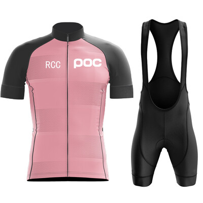 RCC POC Колоездачна Джърси Комплект лигавници MTB Униформа Велосипедно облекло Бързосъхнещо велосипедно облекло Дрехи Мъжки къси Maillot Culotte