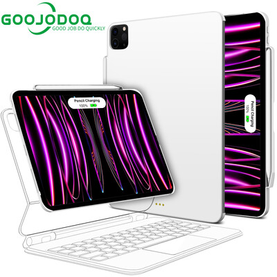 Magnetna torbica za iPad Pro 11 Air 4 Air 5 iPad Pro 12 9 12.9 6th 5th 4th 3rd Gen Magic Keyboard kompatibilna torbica Držač za olovke