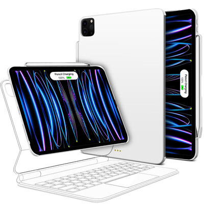 Magnetümbris iPad Pro 11 Air 4 Air 5 iPad Pro 12 9 12,9 6. 5. 4. 3. põlvkonna Magic Keyboardiga ühilduva ümbrisega pliiatsihoidja