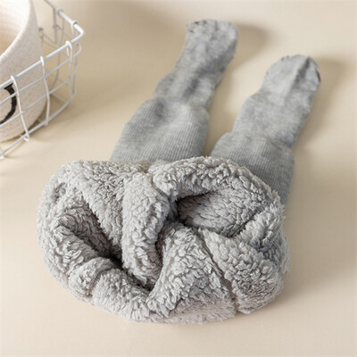 Lawadka 0-6 godina Zimske tajice za novorođenčad za djevojčice Debele pamučne najlonce za djevojčice Snow Keep Warm Dječje uske 2023.