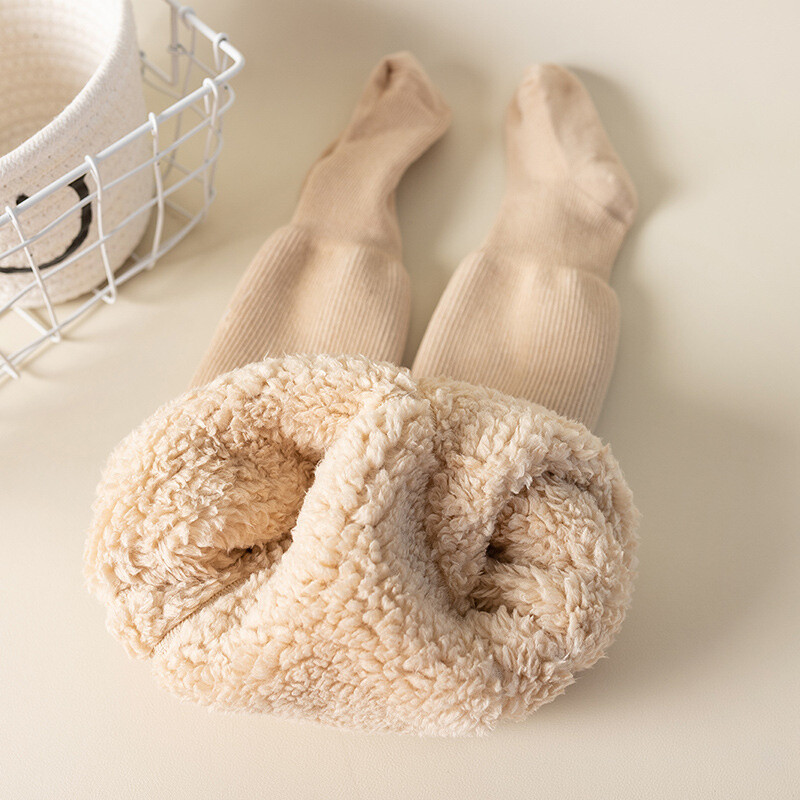 Lawadka 0-6 godina Zimske tajice za novorođenčad za djevojčice Debele pamučne najlonce za djevojčice Snow Keep Warm Dječje uske 2023.