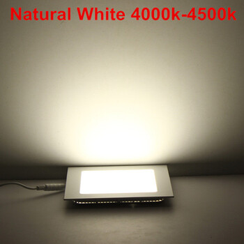 Led Downlight Dimmable 3W 4W 6W 9W 12W 15W 25W Square LED Spot light AC110V/220V Downlight Indoor Recessed Downlight