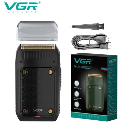 VGR pardel Professionaalne habemeajamismasin, kaasaskantav habemetrimmer, laetav minipardel meestele V-353