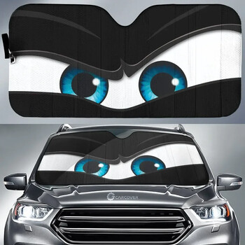 New Cartoon Big Eyes Sunshade Car Παρμπρίζ αυτοκινήτου Αξεσουάρ αυτοκινήτου Προστασία αυτοκινήτου Παράθυρο Ηλιοπροστασία Οθόνη Διακόσμηση