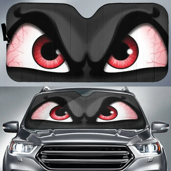 New Cartoon Big Eyes Sunshade Car Παρμπρίζ αυτοκινήτου Αξεσουάρ αυτοκινήτου Προστασία αυτοκινήτου Παράθυρο Ηλιοπροστασία Οθόνη Διακόσμηση