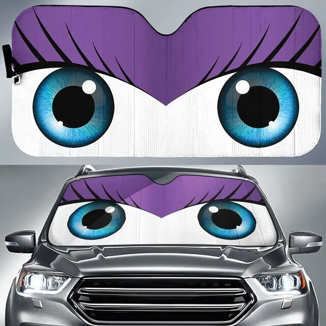 Naujas animacinis filmas Big Eyes Automobilio skėtis nuo saulės Automobilio priekinis stiklas Automobilių priedai Automobilių apsauga Langas Skėtis nuo saulės Ekrano apdaila