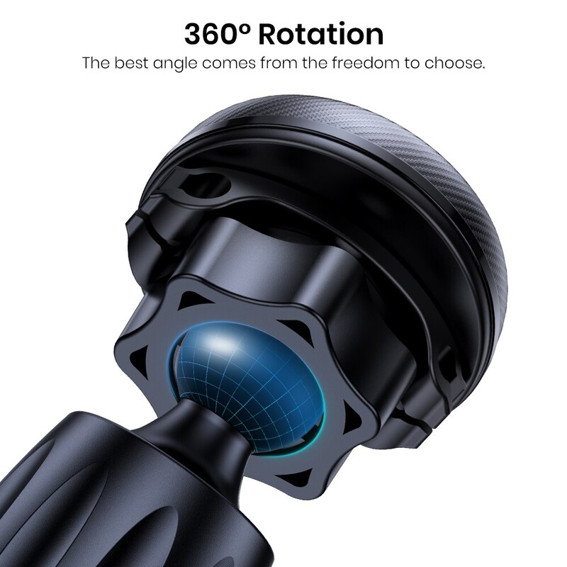 TOPK Magnetic autotelefoni kinnitus autotelefoni hoidikus Air Vent Magnetic, 6 N52 magnetit universaalsed mobiiltelefonihoidjad iPhone 15 jaoks