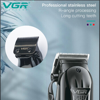 VGR Hair Clipper Professional Hair Cutting Machine Hair Trimmer Adjustable Cordless Rechargeable V 282