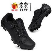 Pantofi de ciclism unisex pantofi MTB cu crampă pentru bărbați Road Dirt Bike Flat Racing Femei Bicicletă Mountain Spd Mtb Shoes Pantofi Mtb