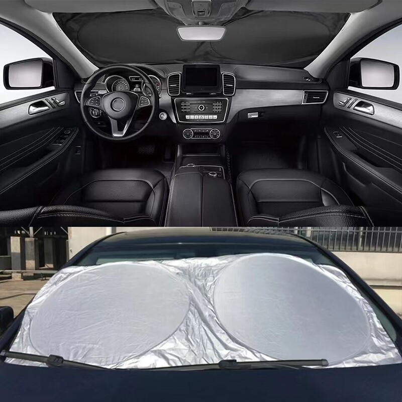 Parasolar pentru fereastră mașină Parasolar Parbriz Vizor Protector Parbriz Pliabil Auto Protecție UV Perdele Accesorii pentru stil
