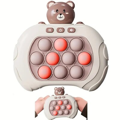 Джобна игра за деца, Quick Push Bubble Competitive Game Console Series Creative Decompression Game Console, Decompression Puzzl