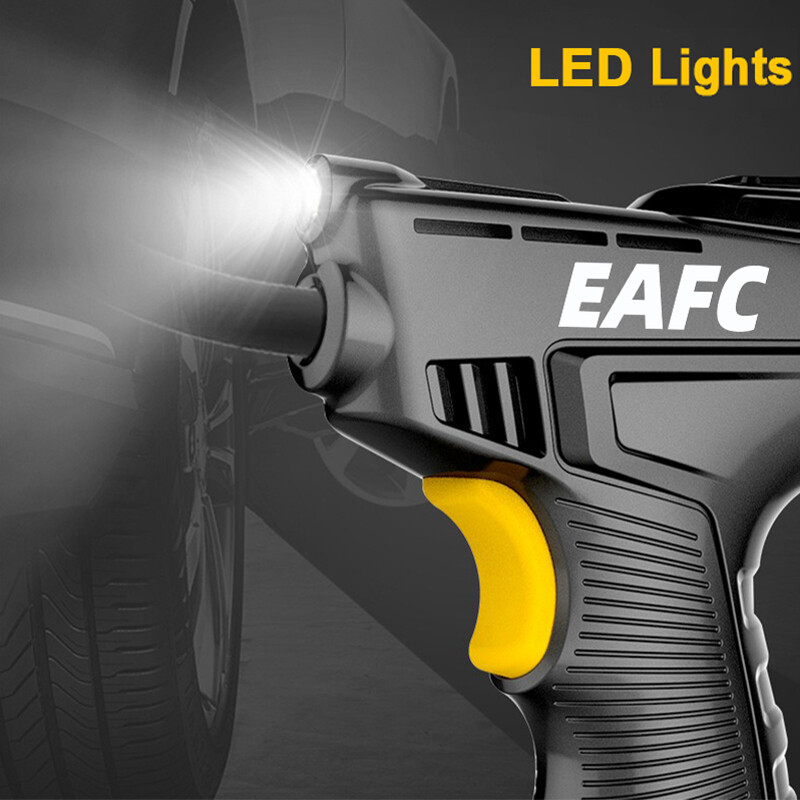 120 W auto õhupump juhtmevaba/juhtmega elektriauto rehvi täispuhutav pump kaasaskantav õhukompressor rehvide jaoks Digitaalne auto rehvipump