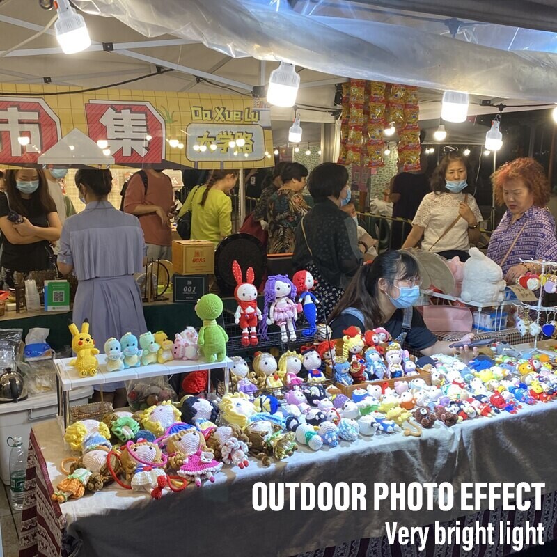 Lauko USB įkraunamos LED lempos didelio ryškumo avarinės šviesos prijungimas prie stovyklavimo Nešiojami žibintai naktiniai žibintai