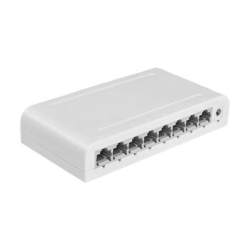 DBIT 5/8 портов гигабитов превключвател за данни, мрежов хъб, настолен Ethernet сплитер, Plug & Play екранирани портове без вентилатор тих мини преносим