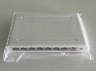 Διακόπτης δεδομένων Gigabit 5/8 θύρας DBIT, Διανομέας δικτύου, Διαχωριστής Ethernet για επιτραπέζιους υπολογιστές, Θωρακισμένες θύρες Plug & Play χωρίς ανεμιστήρα, Μίνι φορητό