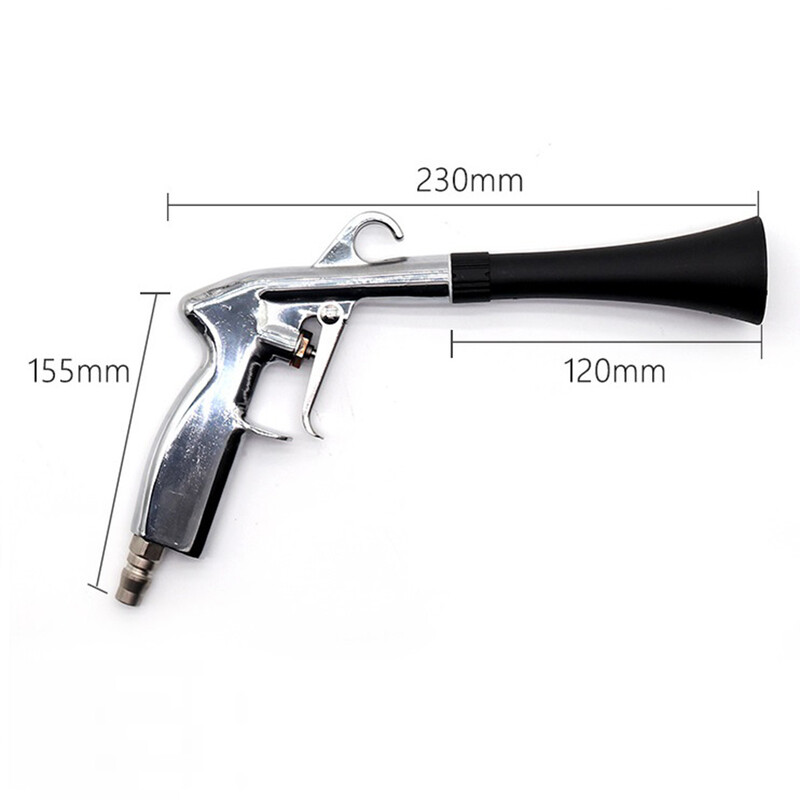 Mașină de spălat mașină Pistol de curățare chimică din oțel inoxidabil Puls de aer Mașină unealtă de curățare la presiune înaltă Instrument de spălat pentru interiorul tavanului scaunelor auto